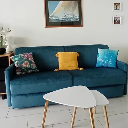 Daire Terrasse Face A La Juan Les Pins *